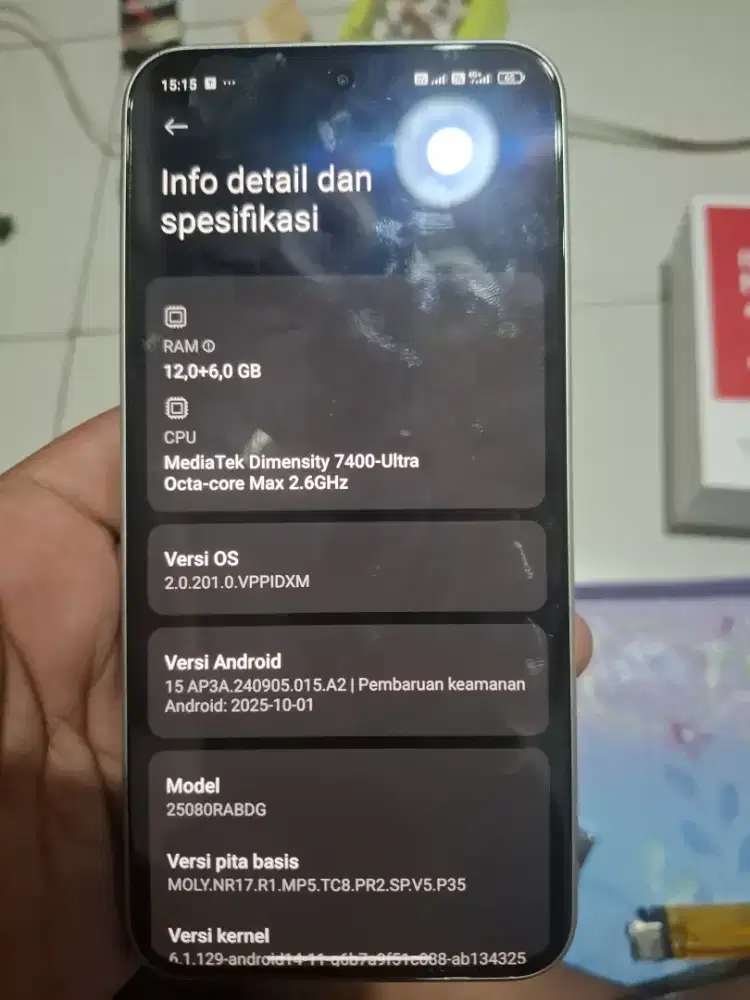 Xiaomi redmi note 15pro 5g
