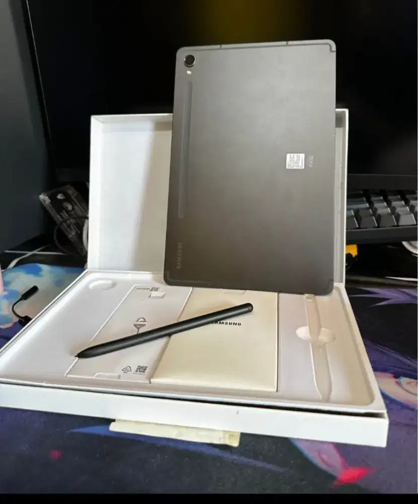 Samsung galaxy tab  s9 8/128 gb full set lengkap bisa tukar tambah