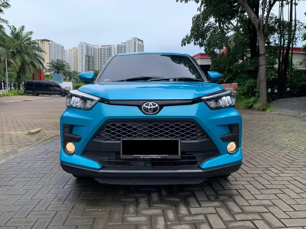 TOYOTA RAIZE G 1.2 AT MATIC 2023 BIRU KM 24RB