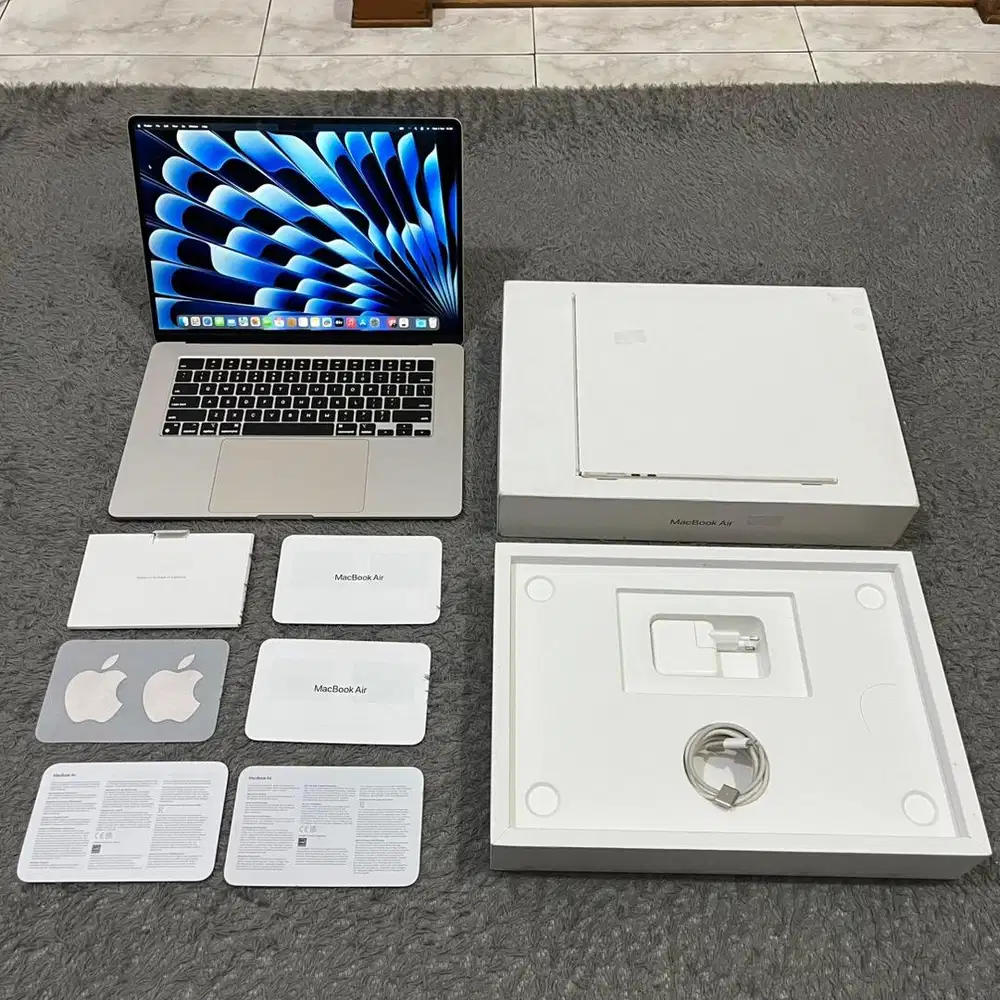 Macbook Air M3 8/256GB 15Inch Fullset IBox