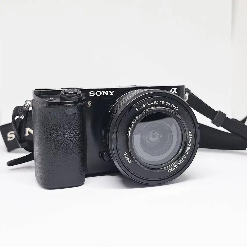 Sony A6000 Kit 16-50mm OSS Fullset Dus + Hood + Filter Mulus Normal