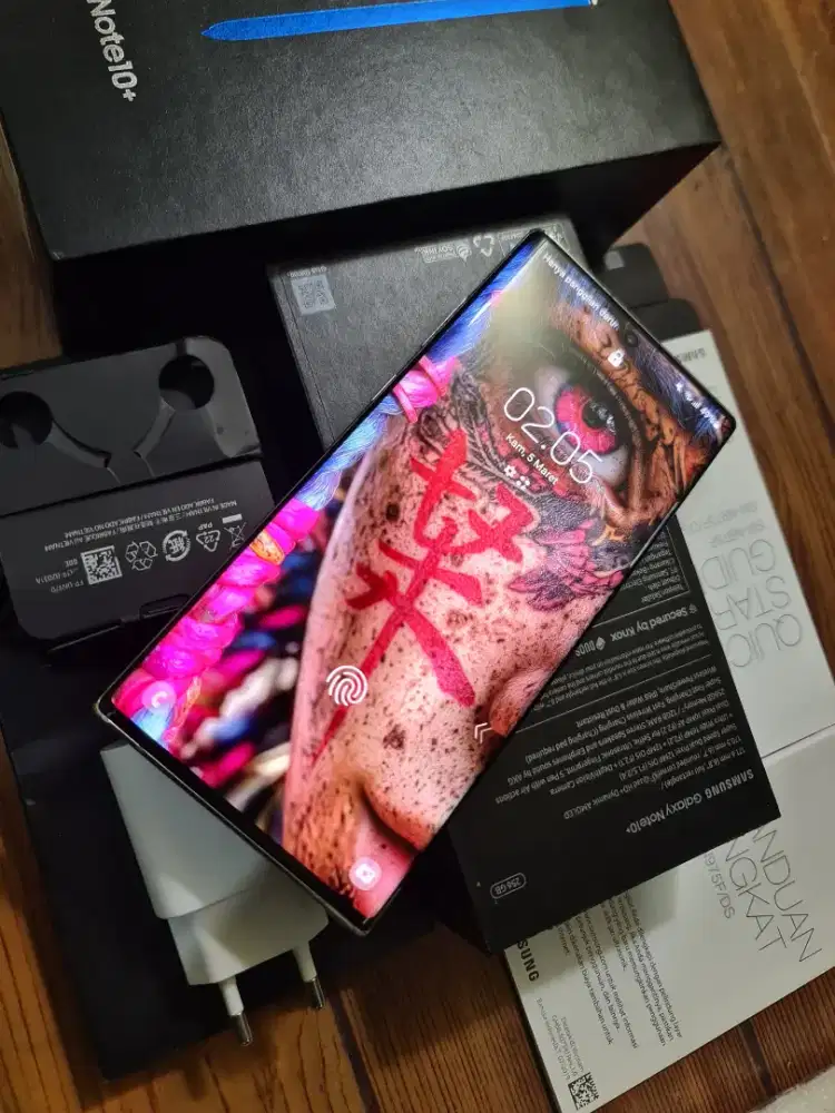 Samsung Note10+ 12/256 GB Lengkap Original Resmi SEIN
