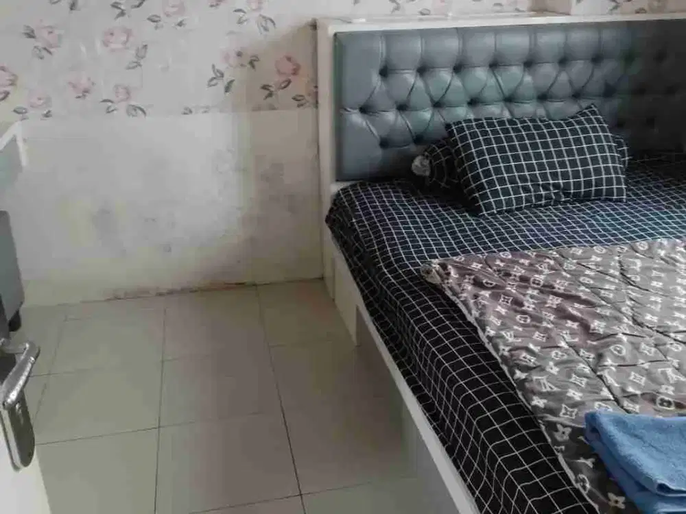 dijual apartemen green palace kalibata city shm tower depan view lepas/city