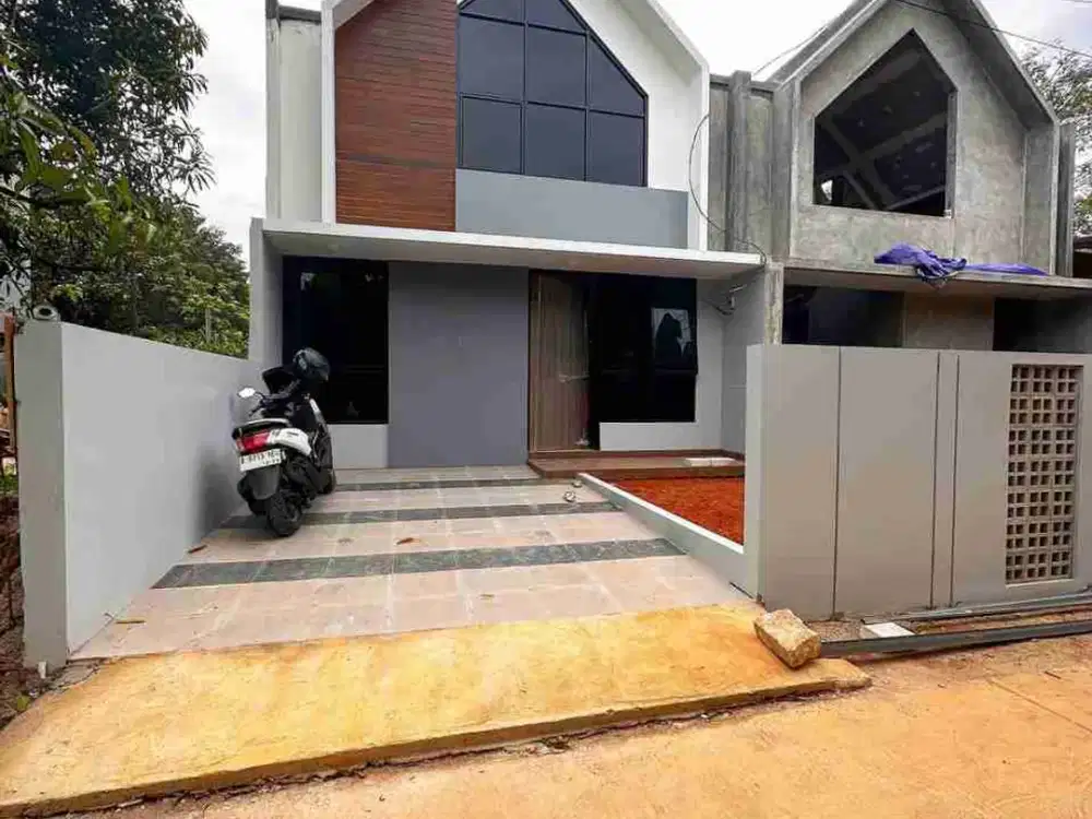 Dijual Rumah 2 Lantai SIAP HUNI Bisa KPR Dekat Kantor Kelurahan Jatisari Jatiasih Kota Bekasi