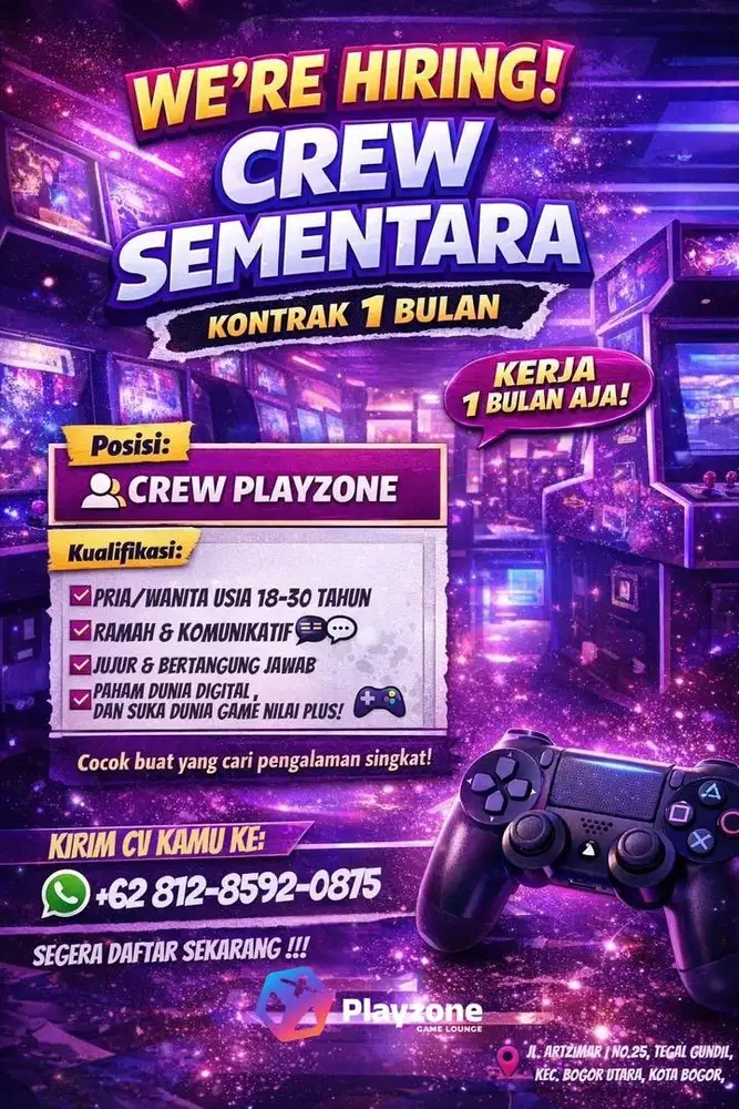 Lowongan kerja gamelounge
