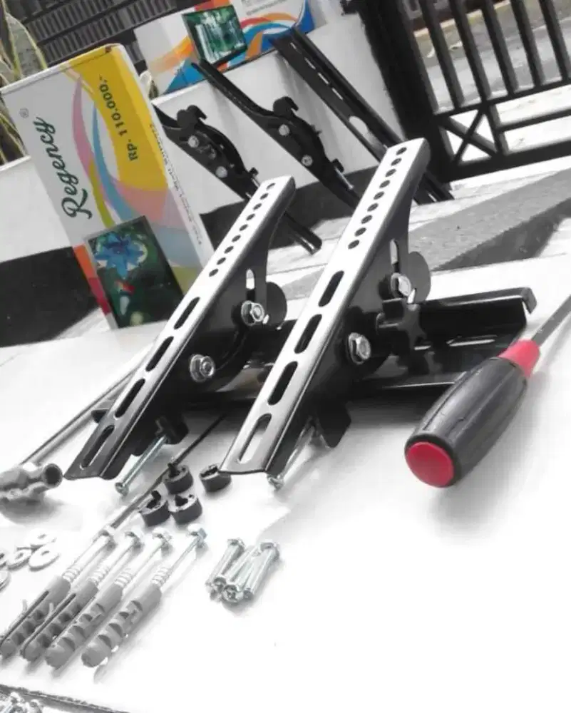 jual bracket standar kualitas bagus utk gantungan tv led lcd di tembok