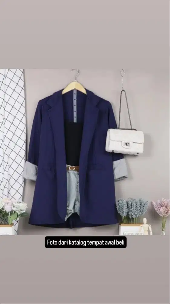 Outer Blazer Casual Korea