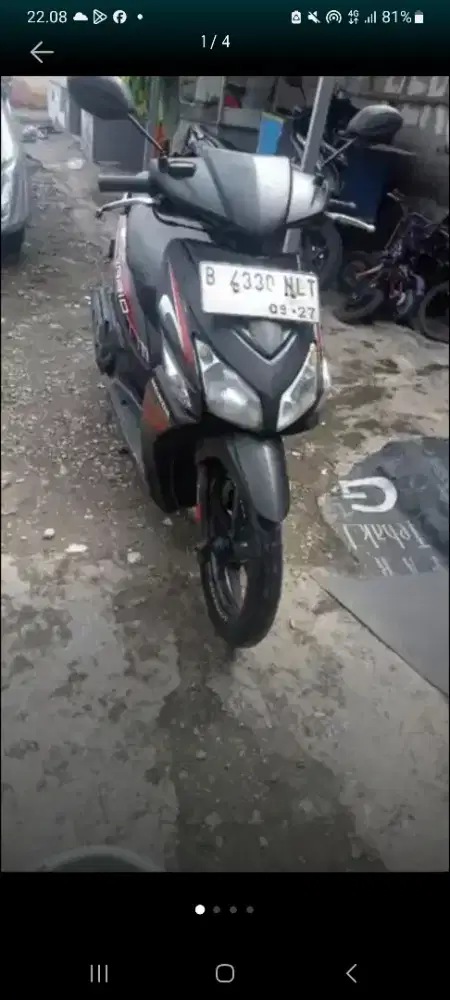 Jual honda vario pjk idup lengkap