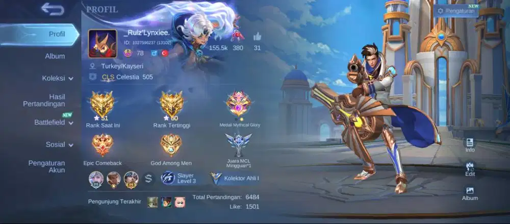 Nihh buat yang butuh akun 100rbuan langsung aja beli