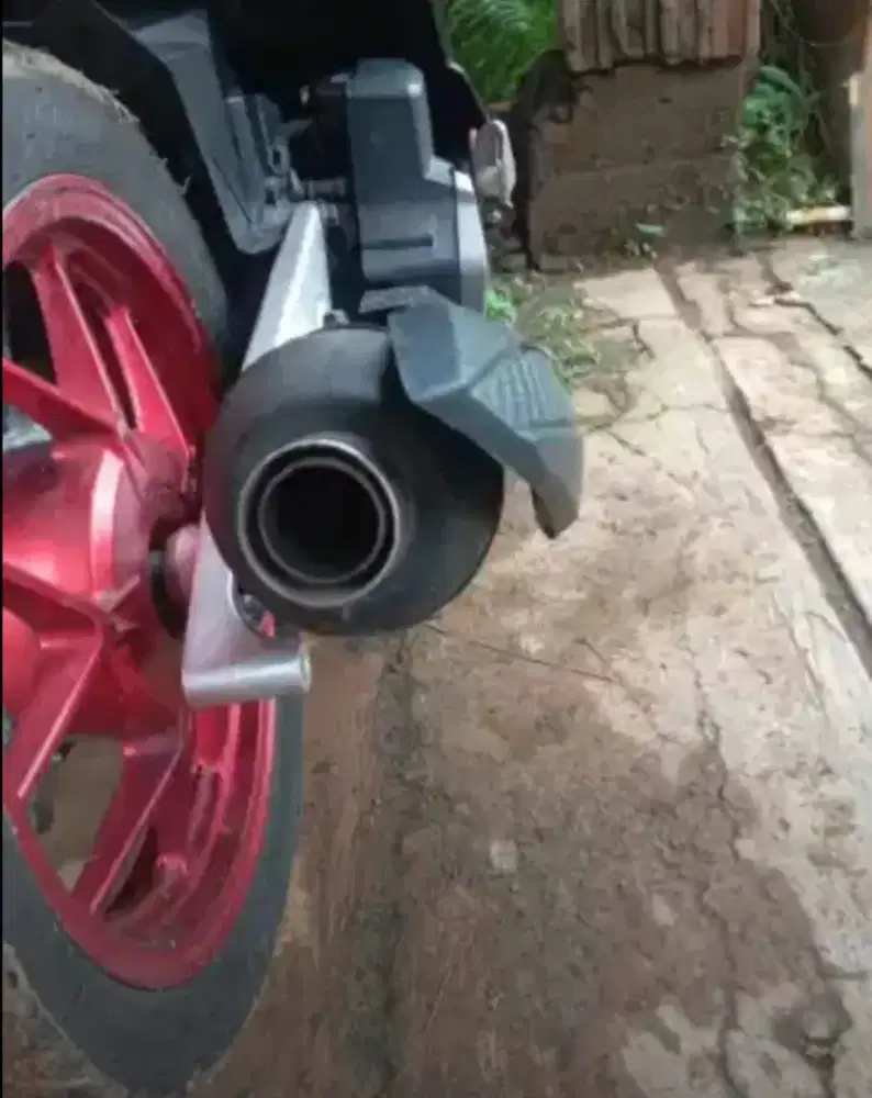 Knalpot racing vario led old