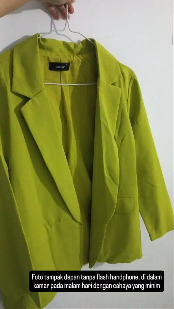 Blazer Blanik-Lime