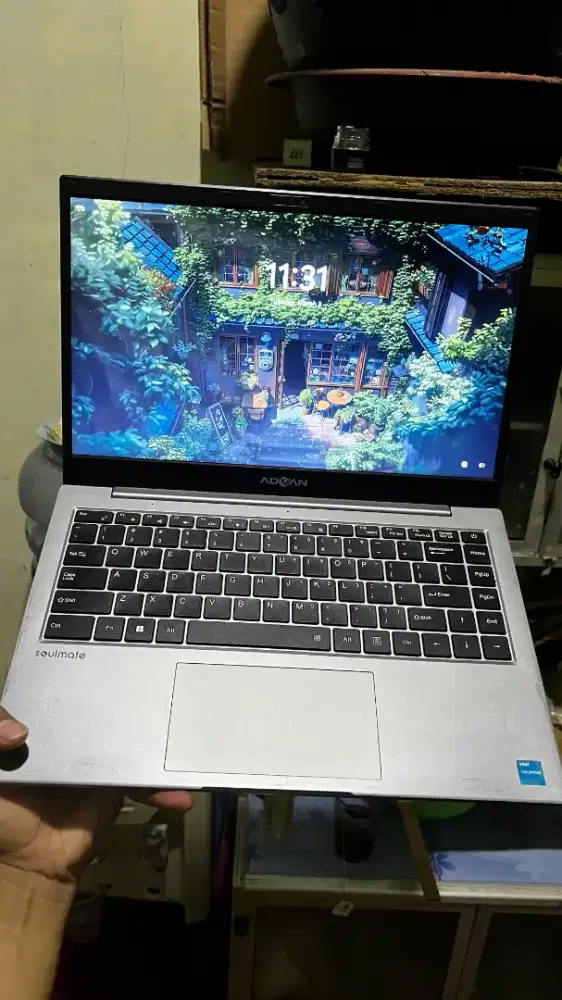 Laptop advan soulmate super slim