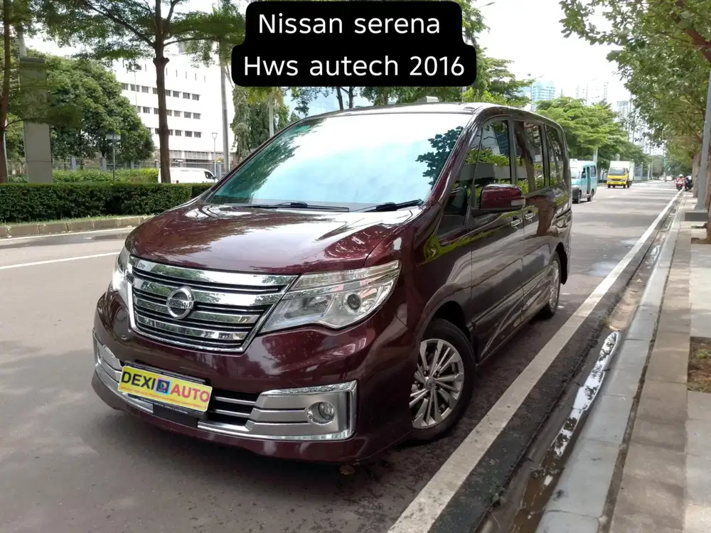 (KM60000)NISSAN SERENA HWS AUTECH 2017 NIK 2016 ISTIMEWA KM RENDAH