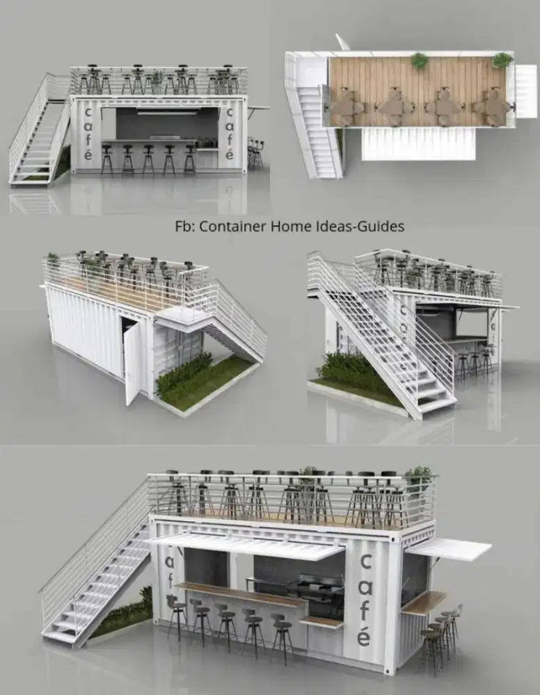 Cafe container 20fet