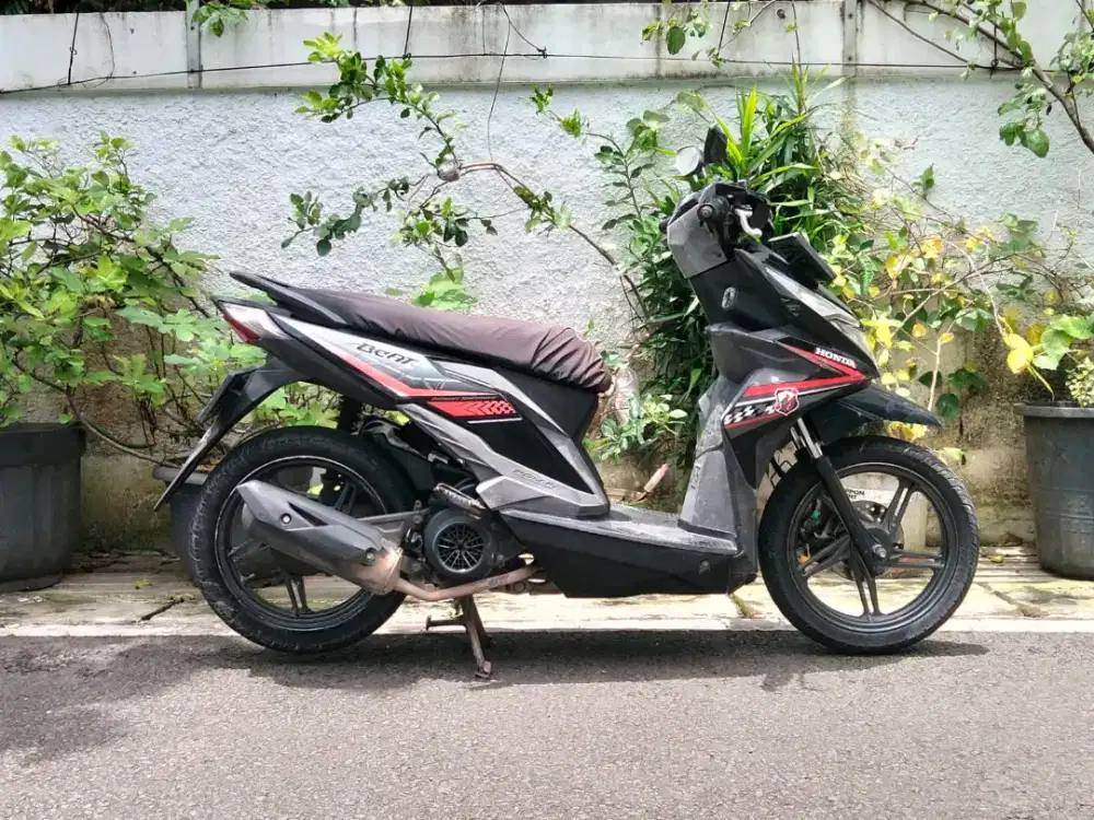 di jual cepat Honda Beat Eco Thn 2017 hitam Tangan pertama
