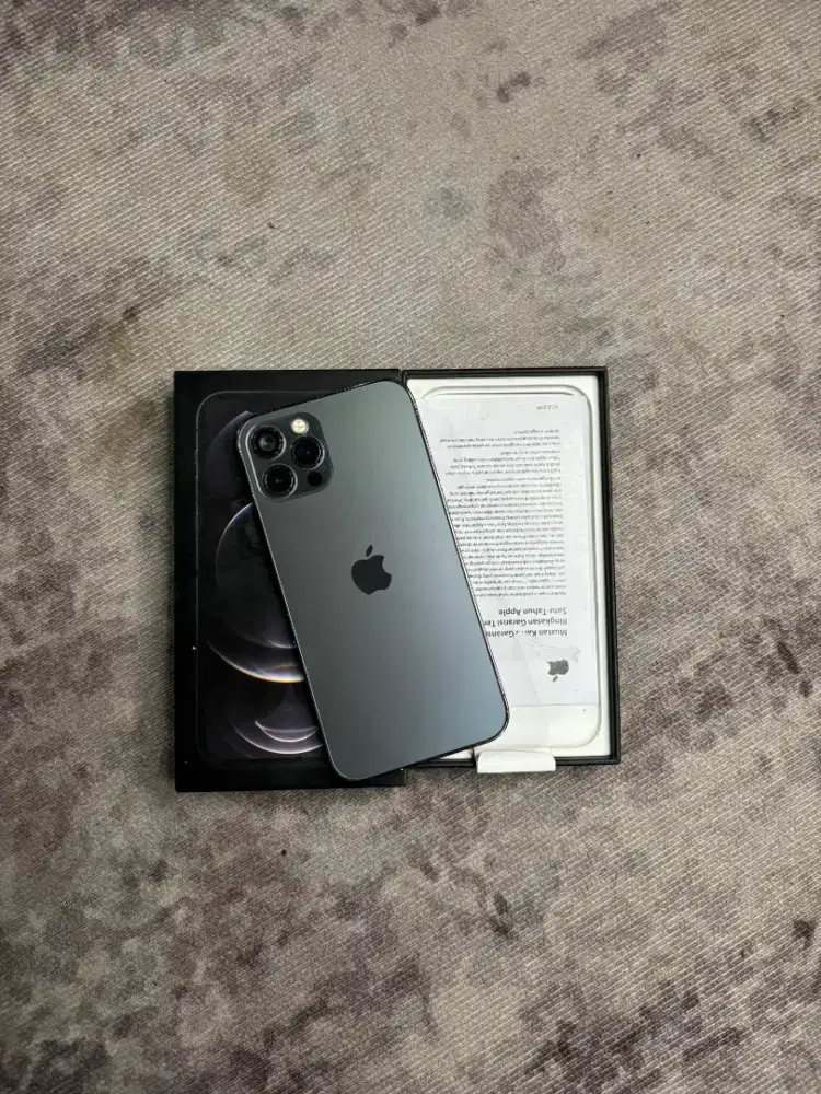 iPhone 12 Pro 256GB Resmi iBox Fullset