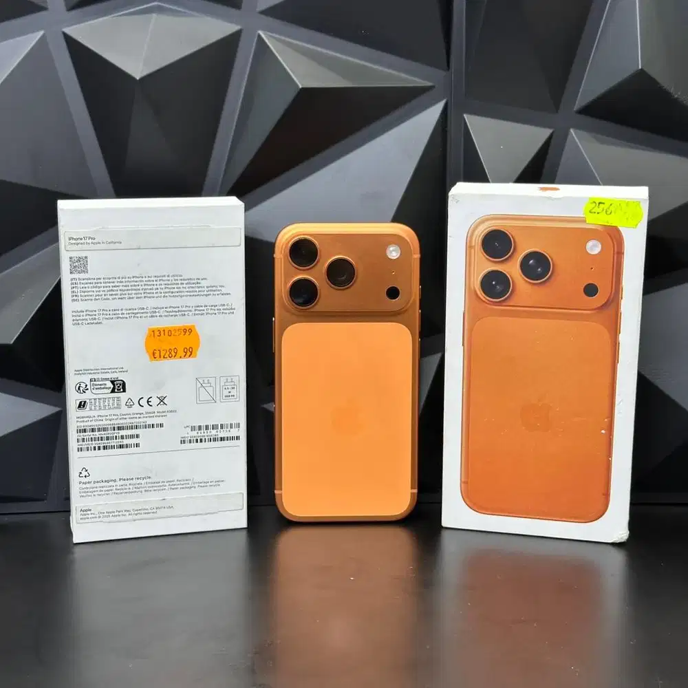 iphone 17 pro 256gb cosmic orange beacukai