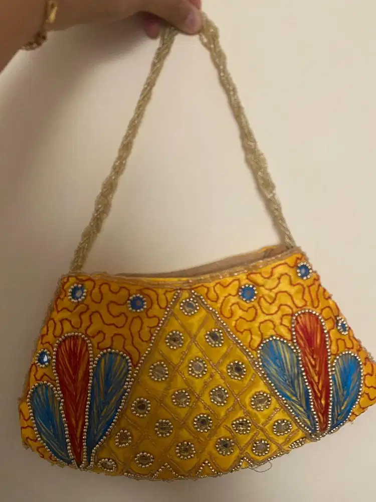 Tas wanita yellow motif