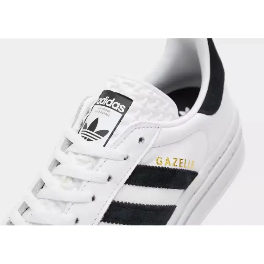 Adidas Gazelle Bold White Black