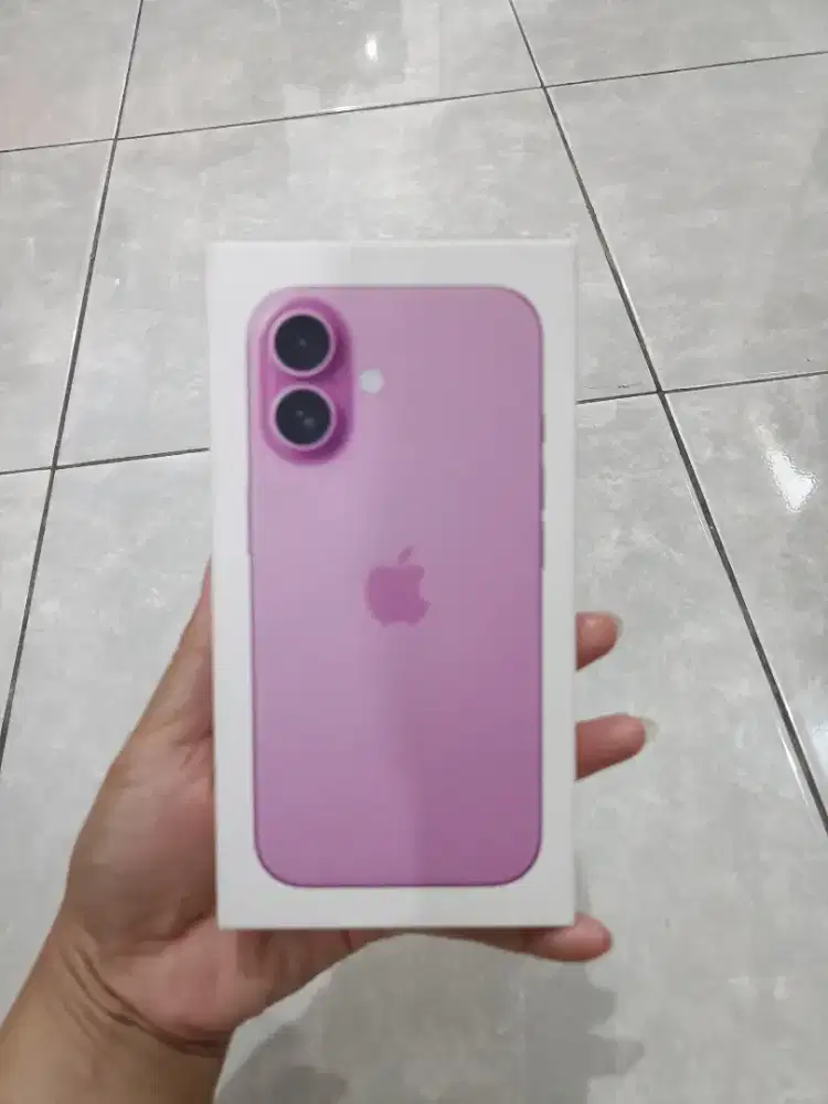 Di jual iPhone 16/128 pink