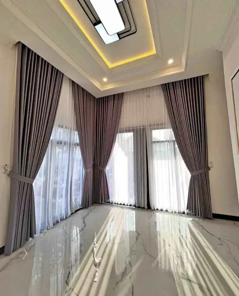 Gorden Jendela Minimalis || Gorden Mewah Bisa Custom Sesuai keinginan