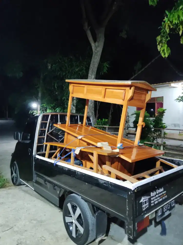 Gerobak Angkringan Bakso Mie Ayam PeceL Bubur Sate Martabak Ronde dlL