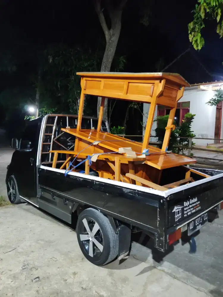 Gerobak Angkringan Bakso Mie Ayam PeceL Bubur Sate Martabak Ronde dlL