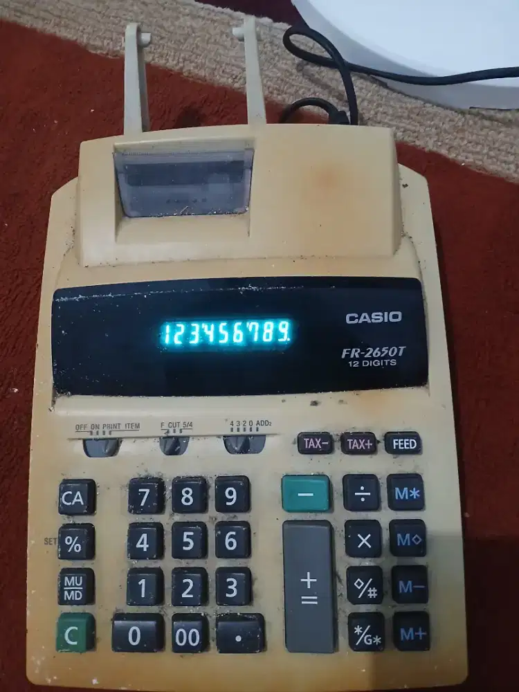 Kalkulator print besar Casio FR-2650T
