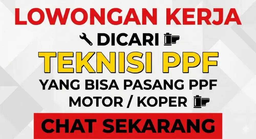 DICARI LOWONGAN KERJA