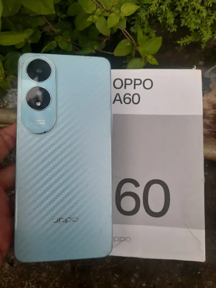 Oppo A60, Ram 8/256 GB, NFC, Normal semua tidak ada minus, Fullshet