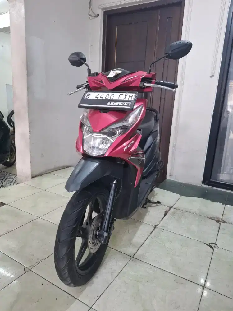 HONDA BEAT MAGENTA CBS ISS 2019, PAJAK PANJANG ISTIMEWA