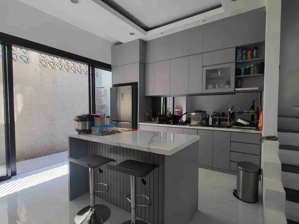 Rumah Full Interior Cakep Cluster Newton Scientia