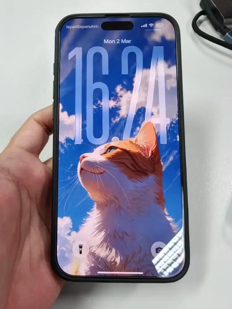 iPhone 16 Pro Max 256GB – Black
Kondisi terawat, pemakaian pribadi.