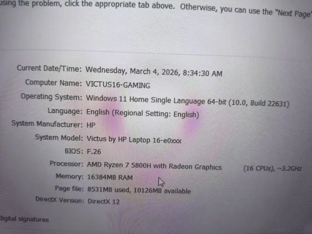 Jual Laptop Monster Gaming HP VICTUS 16-E0020NR NVIDIA RTX!