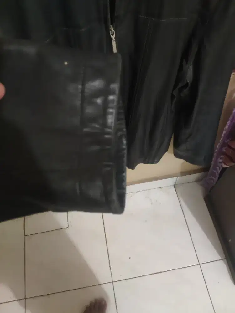 jaket kulit pria