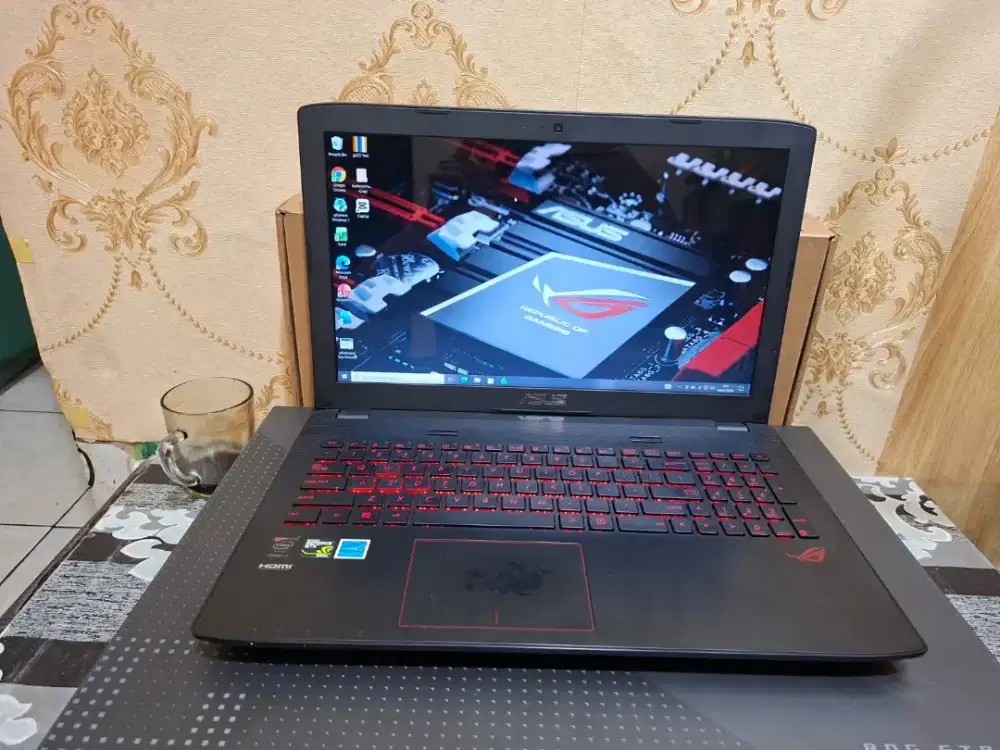 Laptop Asus Rog Gl552jx ( GAMING ) Backlight Keybord -8GB -SSD 256GB -