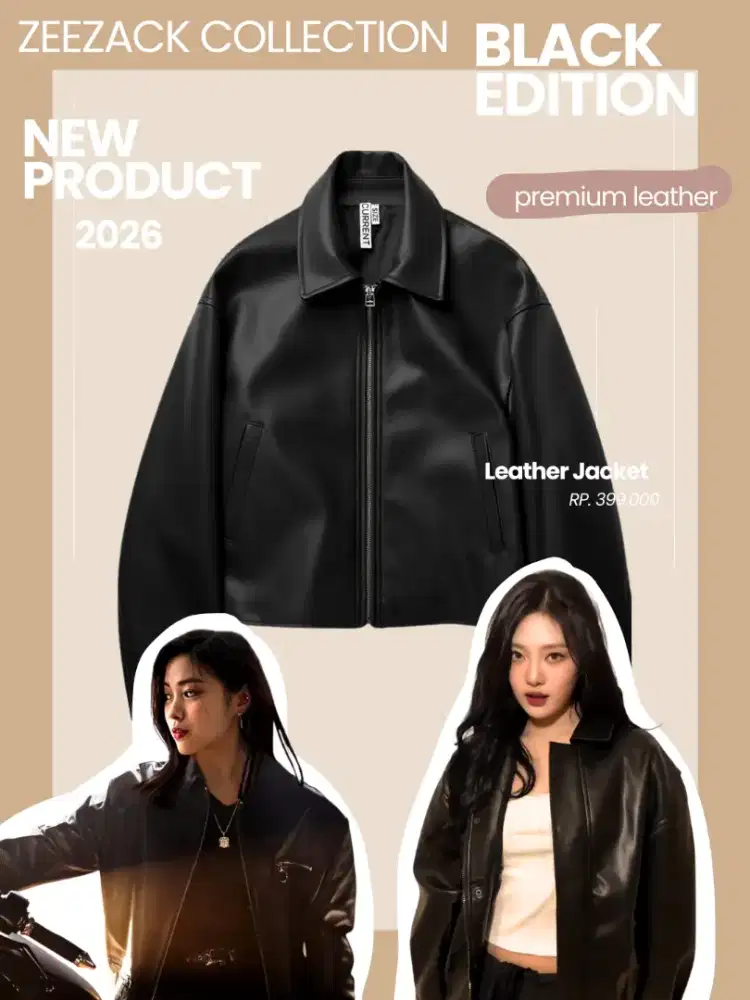 Beauty Style Oversize Leather Jacket – Trendy & Classy