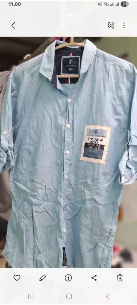 Kemeja Pria Semi Formal Slimfit