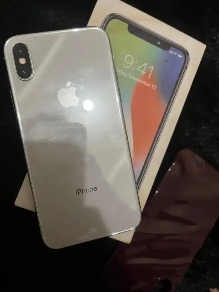 dijual iphone X 256gb (nego)