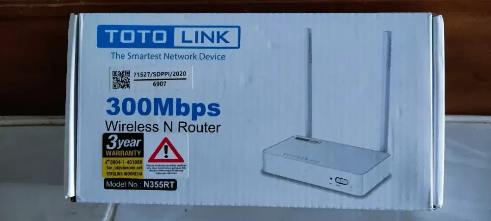 Tembak Wifi Penguat Wifi TOTOLINK N355RT Bekas