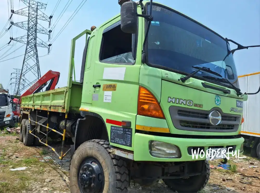 Hino Lohan Ranger FM 260 JW Tronton 6×4 BakBesi9.5m Ors BioSolar Turbo