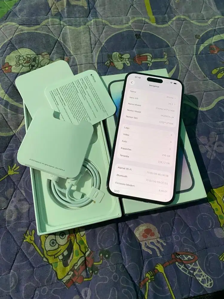 Iphone 14 promax 256