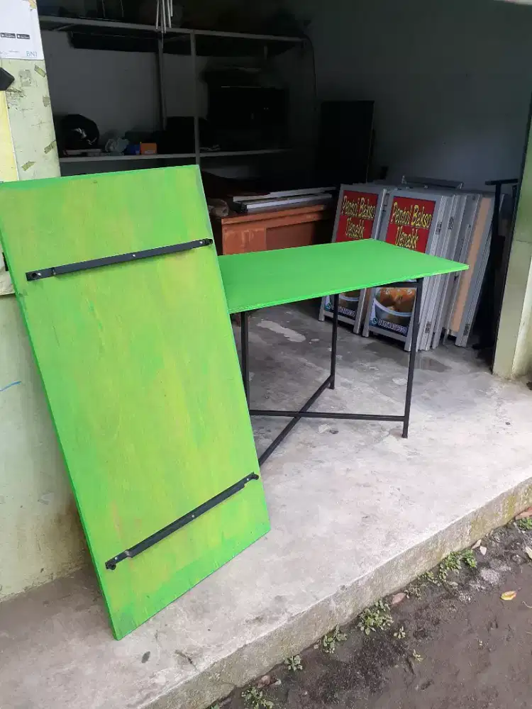 Meja lipat warna bisa cod