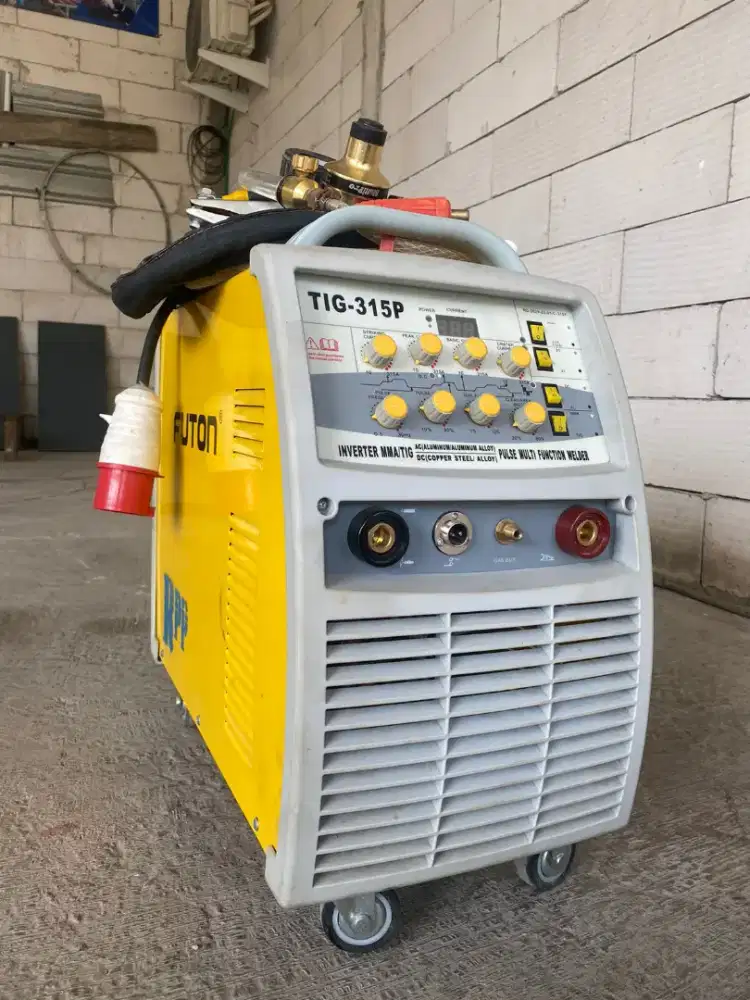 MESIN LAS BEKAS TIG AC DC 315A 3 PHASE FUTON MESIN LAS ALUMUNIUM BEKAS