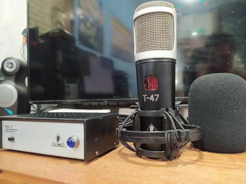 Mic Condenser Behringer T47 Tube Microphone Tabung B1 B2 C1