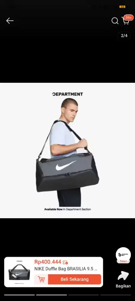 Tas Nike Duffle bag
