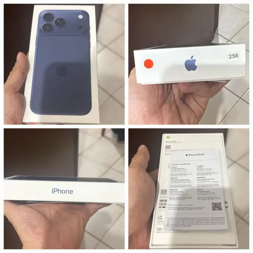 New Iphone 17promax 256Gb Deep Blue