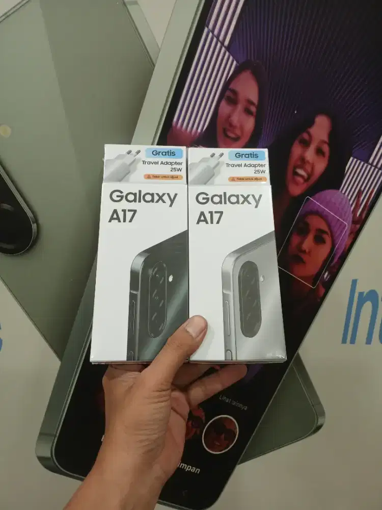 FAST RESPON WA Samsung Galaxy A17 8/256 Garansi resmi 1thn
