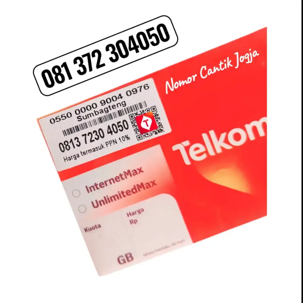 Nomor Cantik Telkomsel 3G/4G/5G puluhan naik