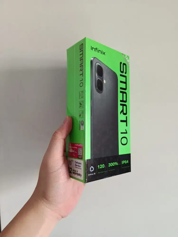 [BARU] Infinix Smart 10 4/128, SEGEL Garansi Resmi, Bisa COD